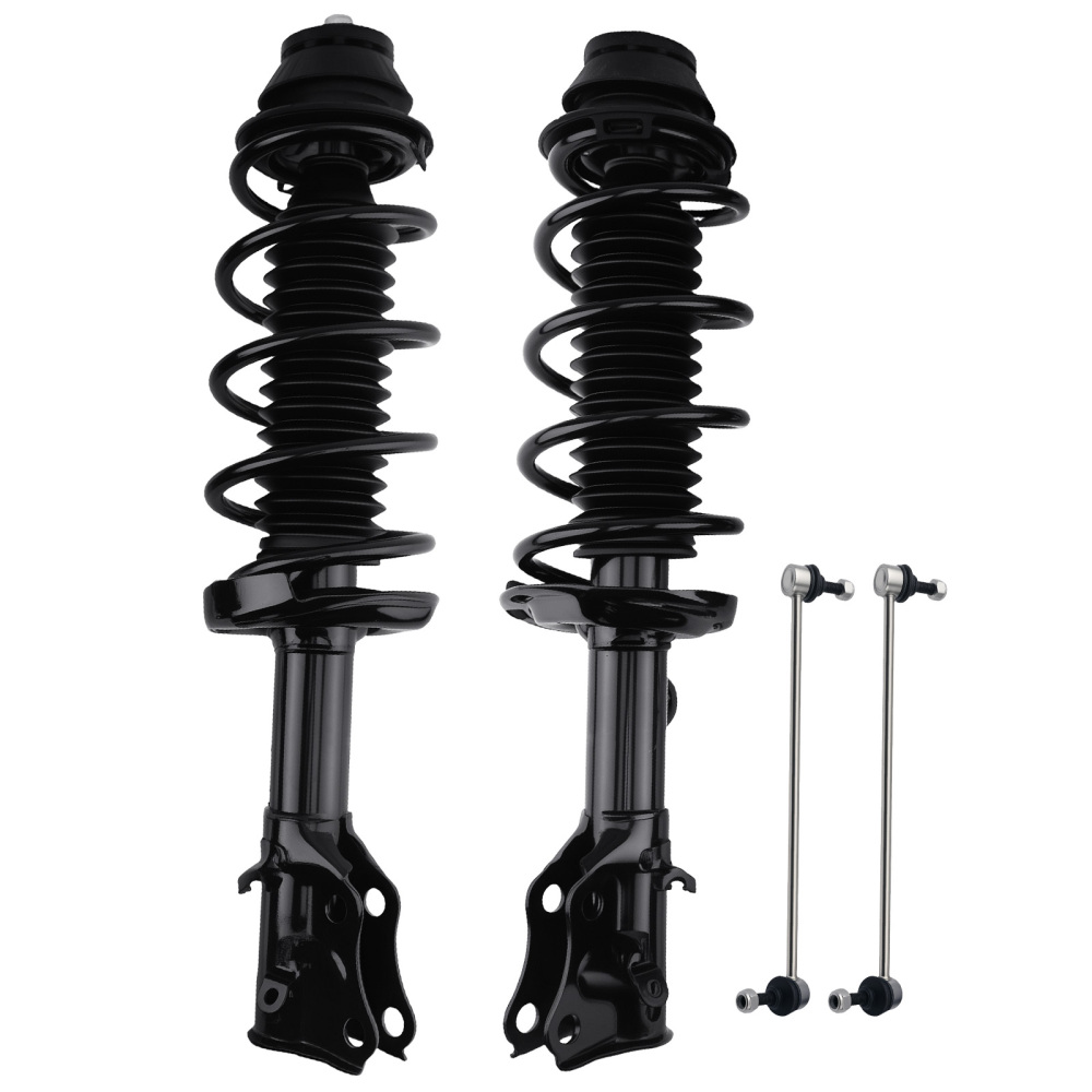 AWD Front Struts w/ Coil Spring Sway Bar Links Kit for 2016 - 2020 compatible for Honda HR-V