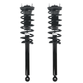 Set 4 FrontRear Complete Struts Coil Spring For 2009-2017 compatible for Lexus LS460 AWD