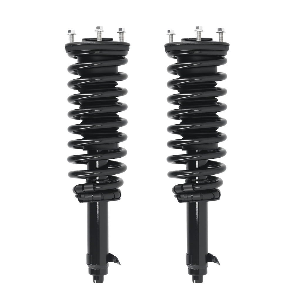 Set 4 FrontRear Complete Struts Coil Spring For 2009-2017 compatible for Lexus LS460 AWD