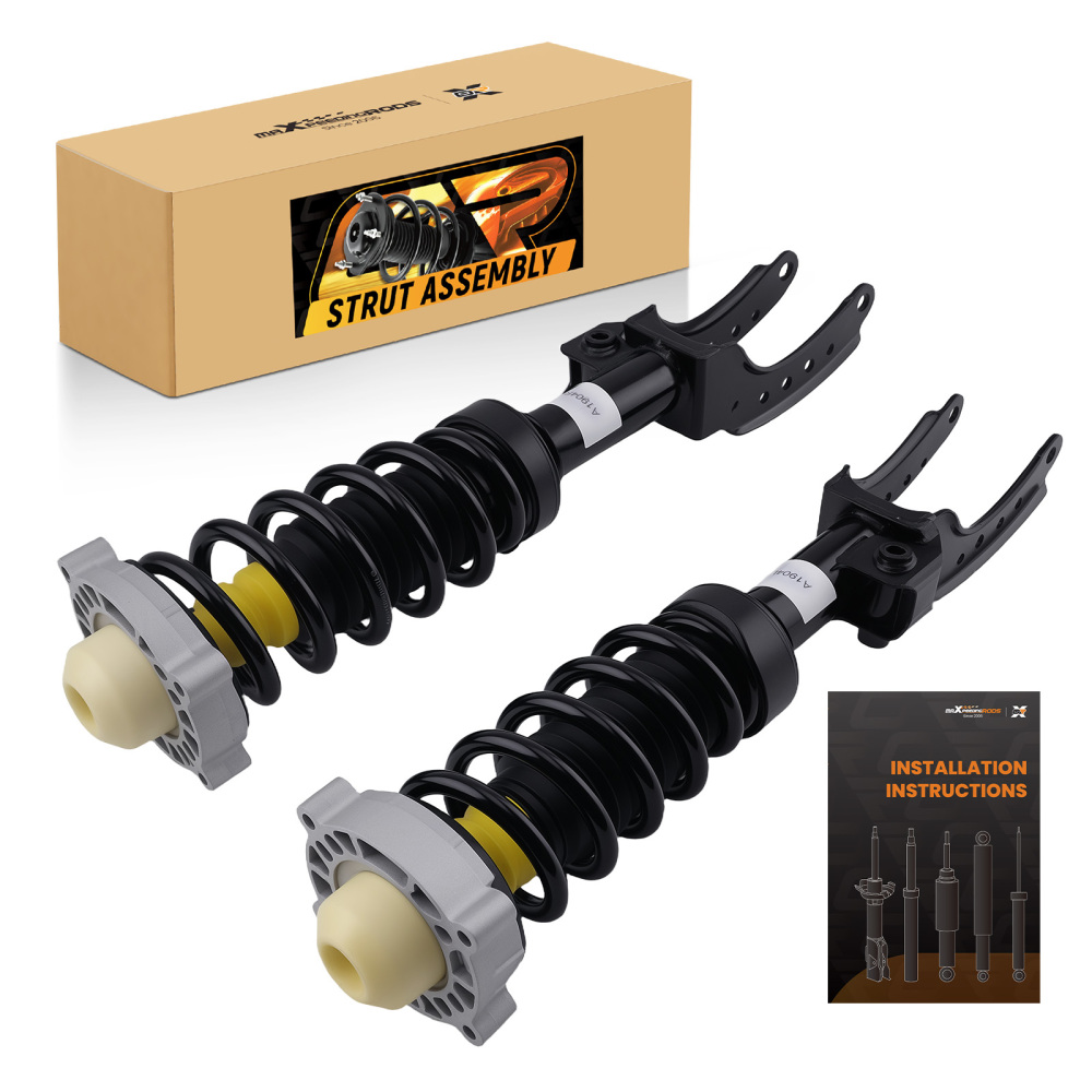 Pair Front Complete Struts w/Coil Springs compatible for Audi Q7 2007-2015 1345957L NEW