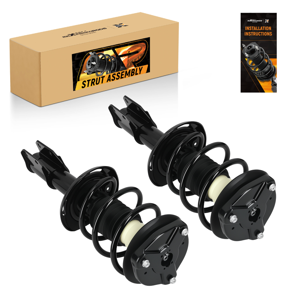 2pcs Front Struts w/Coil Springs Assembliy compatible for Mercedes-Benz C300 2008-2014