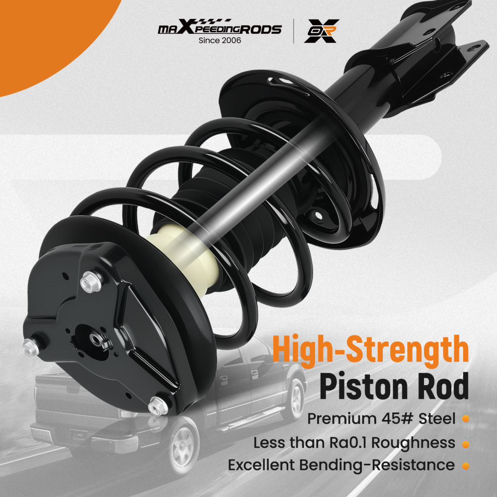 2pcs Front Struts w/Coil Springs Assembliy compatible for Mercedes-Benz C300 2008-2014