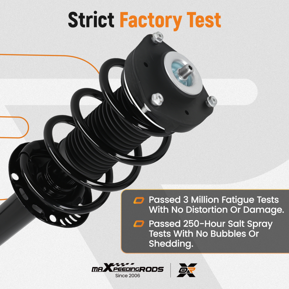 maXpeedingrods Front Rear Struts Assembly compatible for VW Tiguan 2009-2017 2.0L 1335957