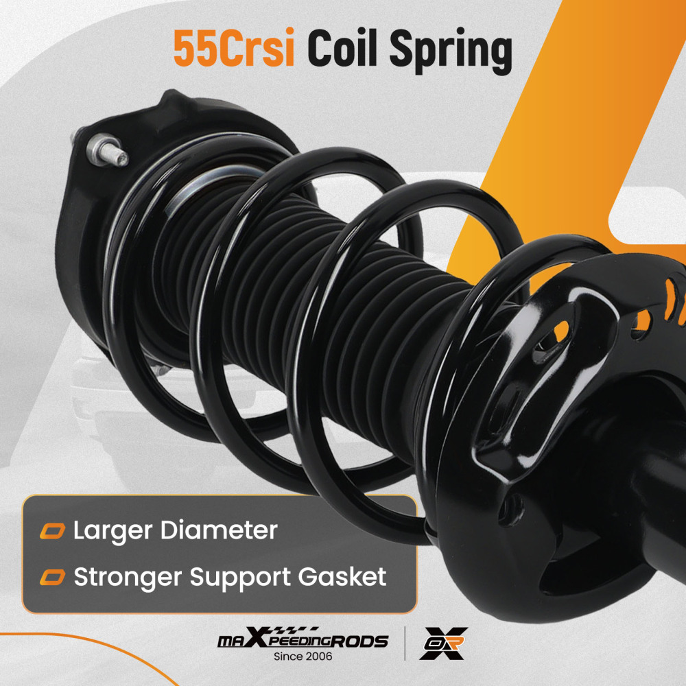 maXpeedingrods Front Rear Struts Assembly compatible for VW Tiguan 2009-2017 2.0L 1335957