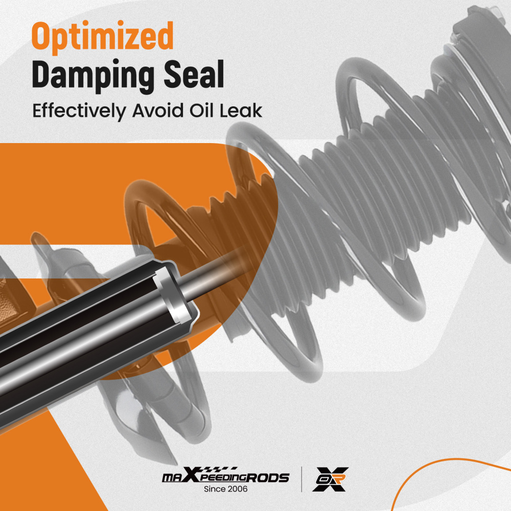 maXpeedingrods Front Rear Struts Assembly compatible for VW Tiguan 2009-2017 2.0L 1335957