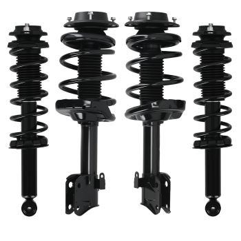 Front Rear Struts Springs Assembly compatible for Subaru XV 2013-2015 Crosstrek 2016 2017