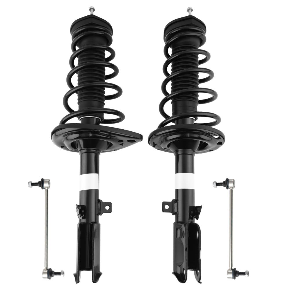 4PC Complete Rear Struts w/ Sway Bars Suspension Kit compatible for Toyota Avalon 2016-2018