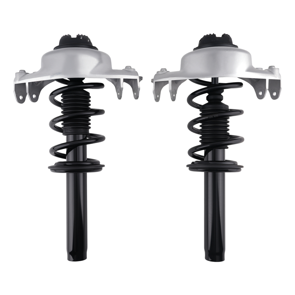Pair Front Complete Struts w/Coil Springs compatible for Audi A5 Quattro 2008 - 2017 NEW
