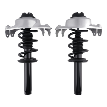 Pair Front Complete Struts w/Coil Springs compatible for Audi A5 Quattro 2008 – 2017 NEW