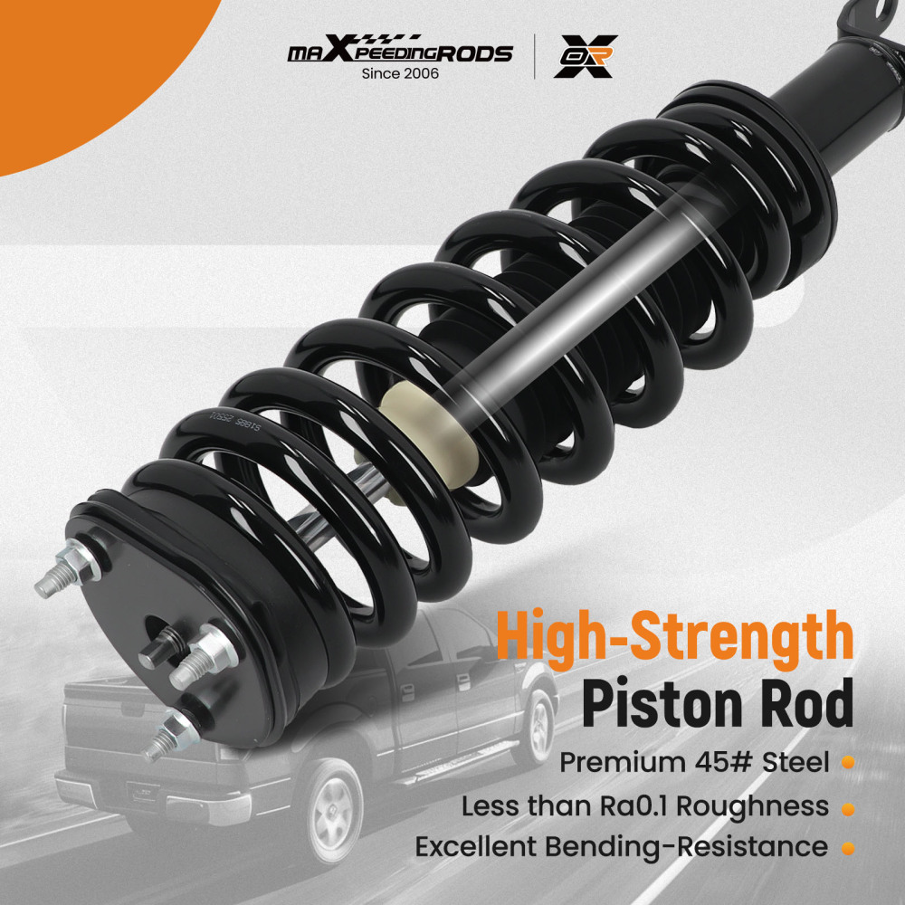 Suspension Rear Front Struts Assembly compatible for DODGE RAM 1500 09-10 compatible for RAM 1500 11-18