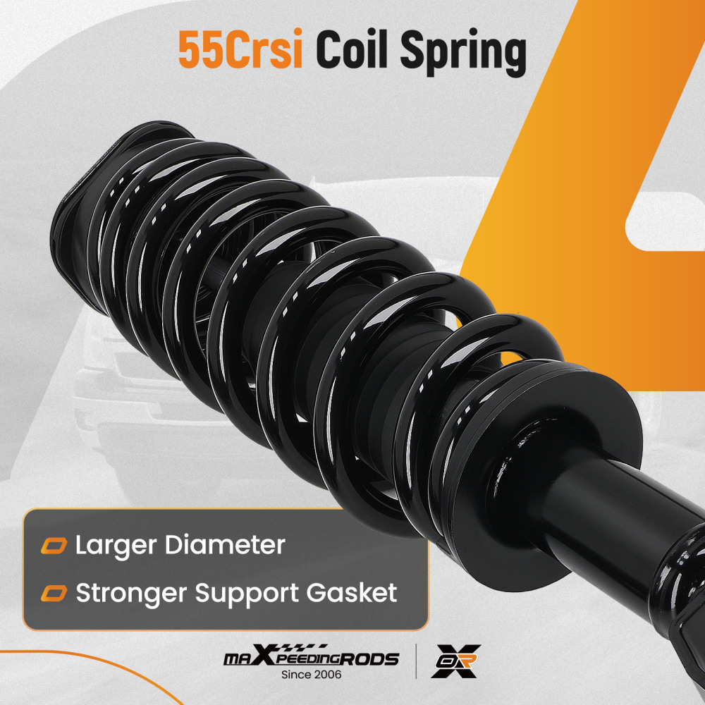 Suspension Rear Front Struts Assembly compatible for DODGE RAM 1500 09-10 compatible for RAM 1500 11-18