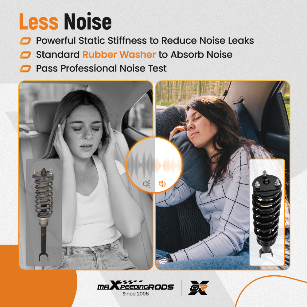 maXpeedingrods Front Strut Rear Shock Kit for Dodge Ram 1500 2009-2010 Ram 1500 2011-2018