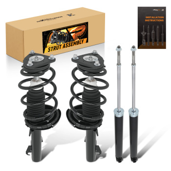 Suspension Rear Front Struts Assembly compatible for Kia Soul 2014-2019 1.6L 2.0L