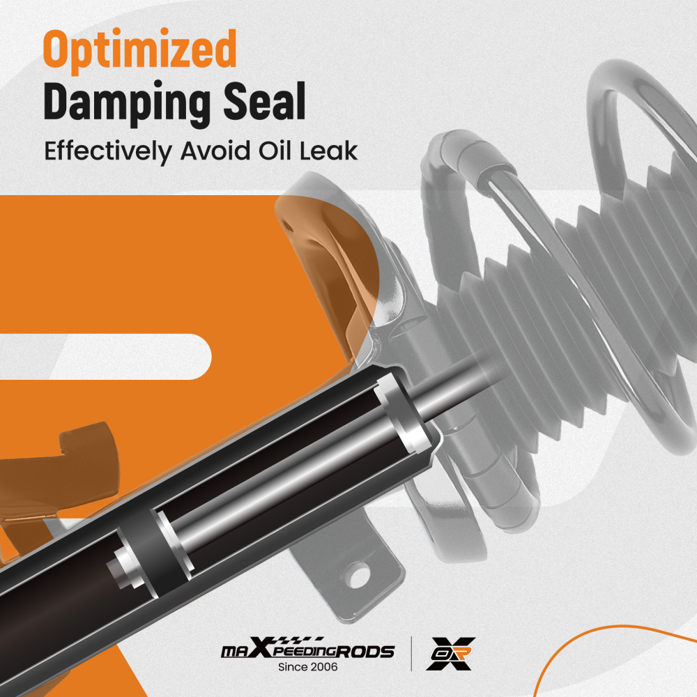 Suspension Rear Front Struts Assembly compatible for Kia Soul 2014-2019 1.6L 2.0L