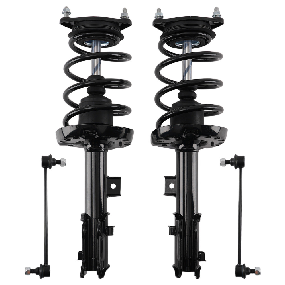 MaXpeedingrods Front Struts w/Sway Bar Links compatible for Kia Soul 2014-2019 183066