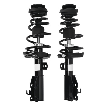 Pair Front Struts w/ Coil Spring Assembly For 2013 compatible for Chevrolet Malibu LS LT LTZ