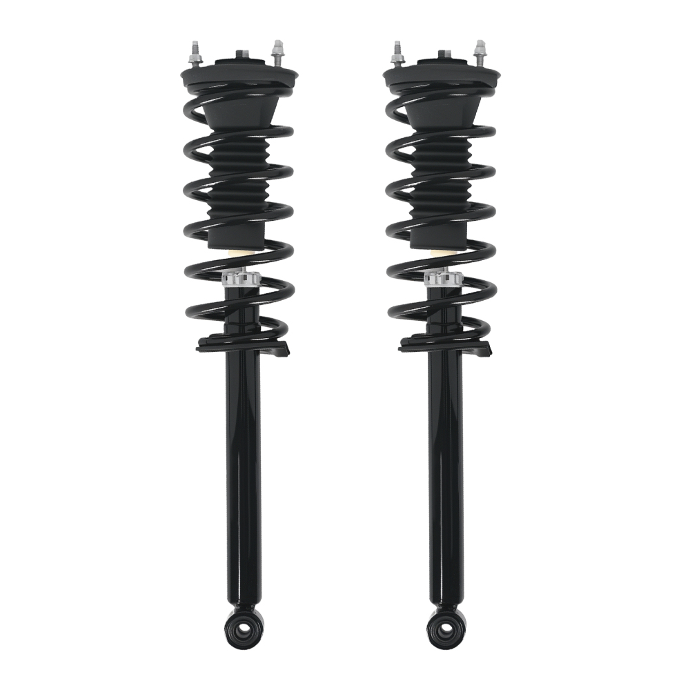 Set 4 Front Rear Quick Complete Struts Coil Spring For 2007-2017 compatible for Lexus LS460 RWD
