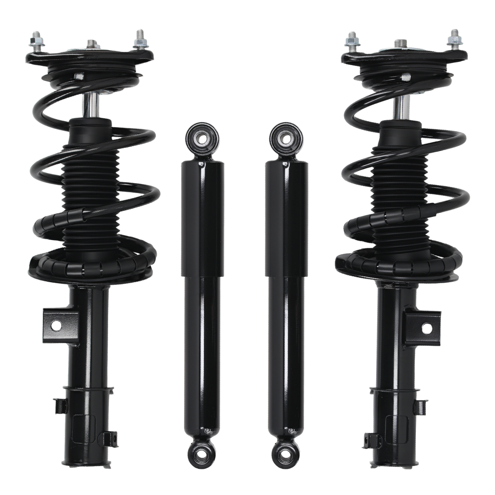 Front Rear Complete Shocks Struts Coil Spring compatible for Kia Forte compatible for FWD 2014-2018