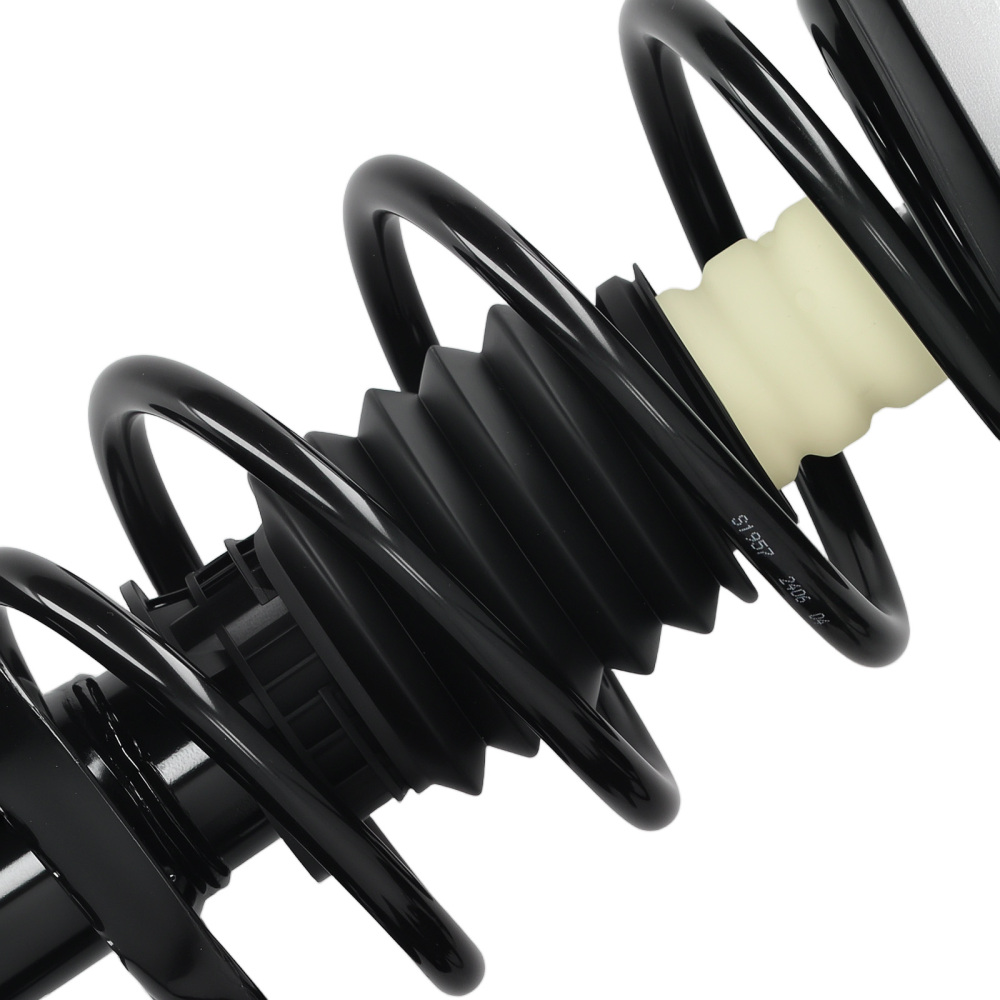 Pair Front Complete Struts w/Coil Springs compatible for Mercedes-Benz E250 2014 - 2016