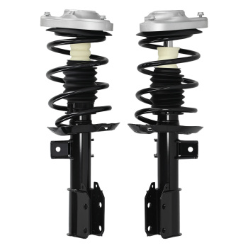 Pair Front Complete Struts w/Coil Springs compatible for Mercedes-Benz E250 2014 – 2016