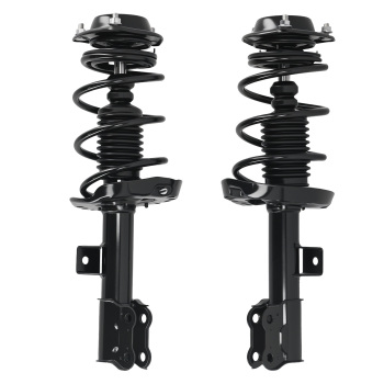 2x Suspension Front Struts Absorbers compatible for Hyundai Veloster 2013-2017 1.6L