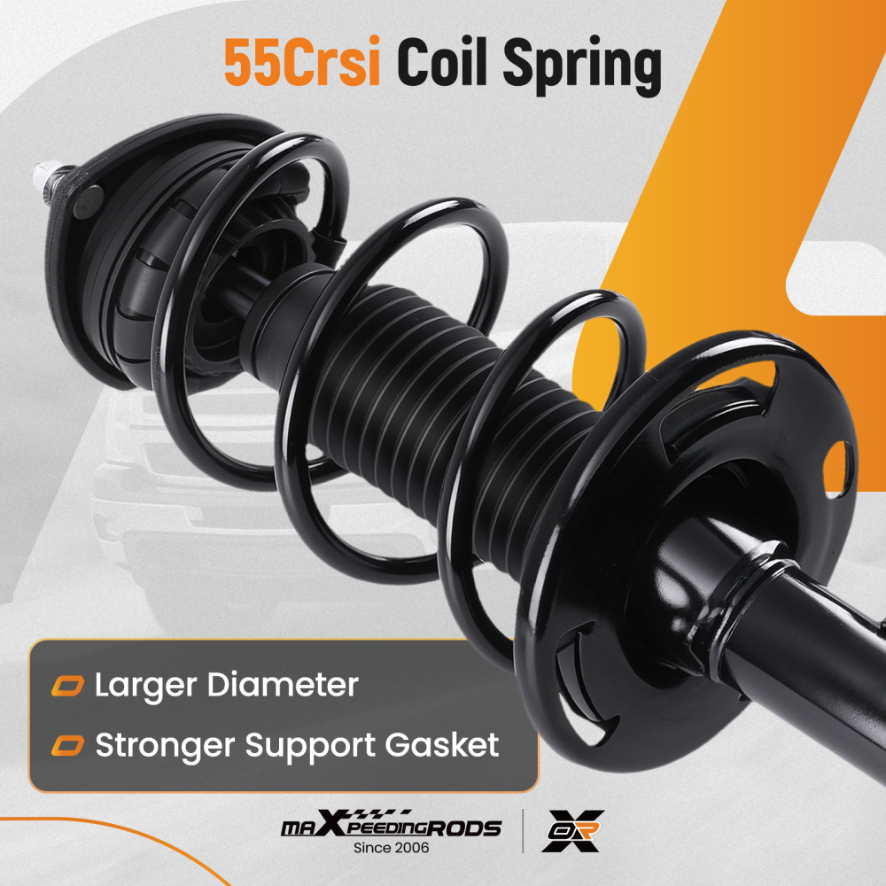 Front Struts w/Springs Suspension compatible for Mazda CX-3 2.0L L4 2016-2021 13821