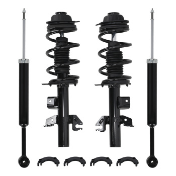 Front Rear Complete Shocks Struts Coil Spring compatible for Jeep Cherokee 2014-2018