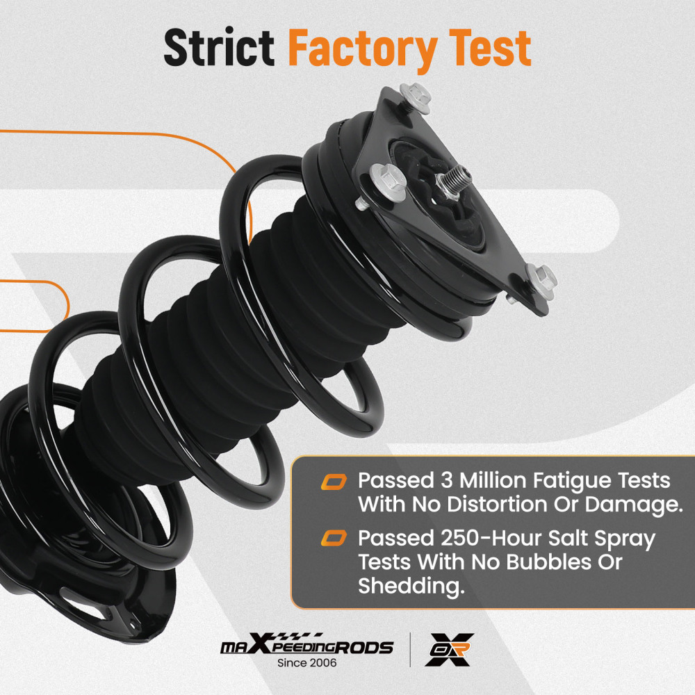 4X Suspension Rear Front Struts Assembly compatible for NISSAN ROGUE AWD 2014-2017