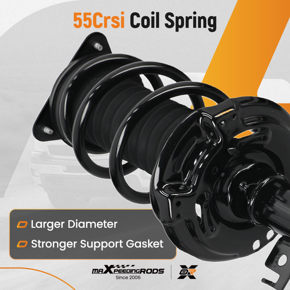 4X Suspension Rear Front Struts Assembly compatible for NISSAN ROGUE AWD 2014-2017