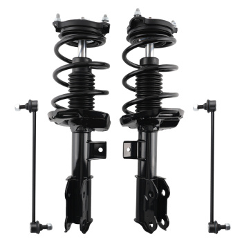 Suspension Front Struts w/ Sway Bar End Links compatible for Hyundai Sonata 2016-2019