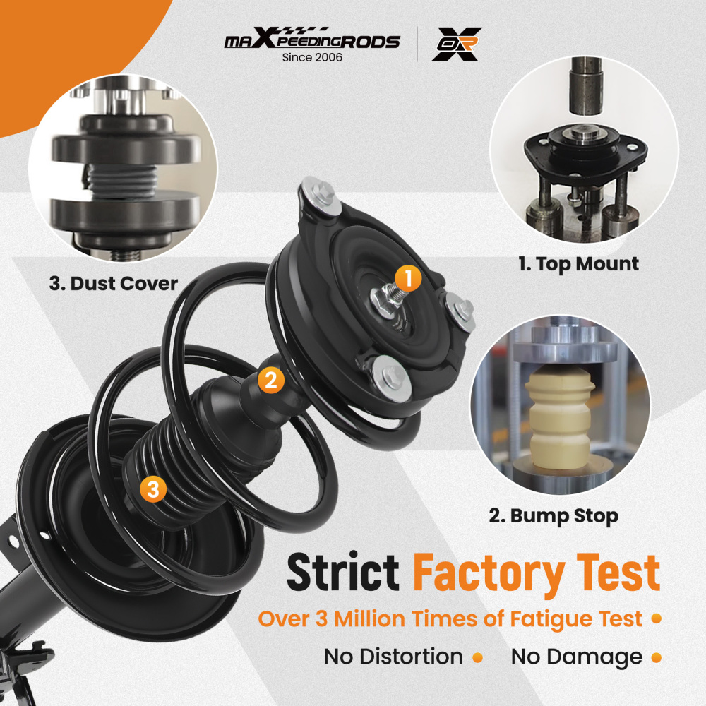 maXpeedingrods 6Pcs Front Struts & Rear Shocks Absorbers for Nissan Pathfinder 2013-2020 Infiniti QX60 2014-2020 Infiniti JX35 2013