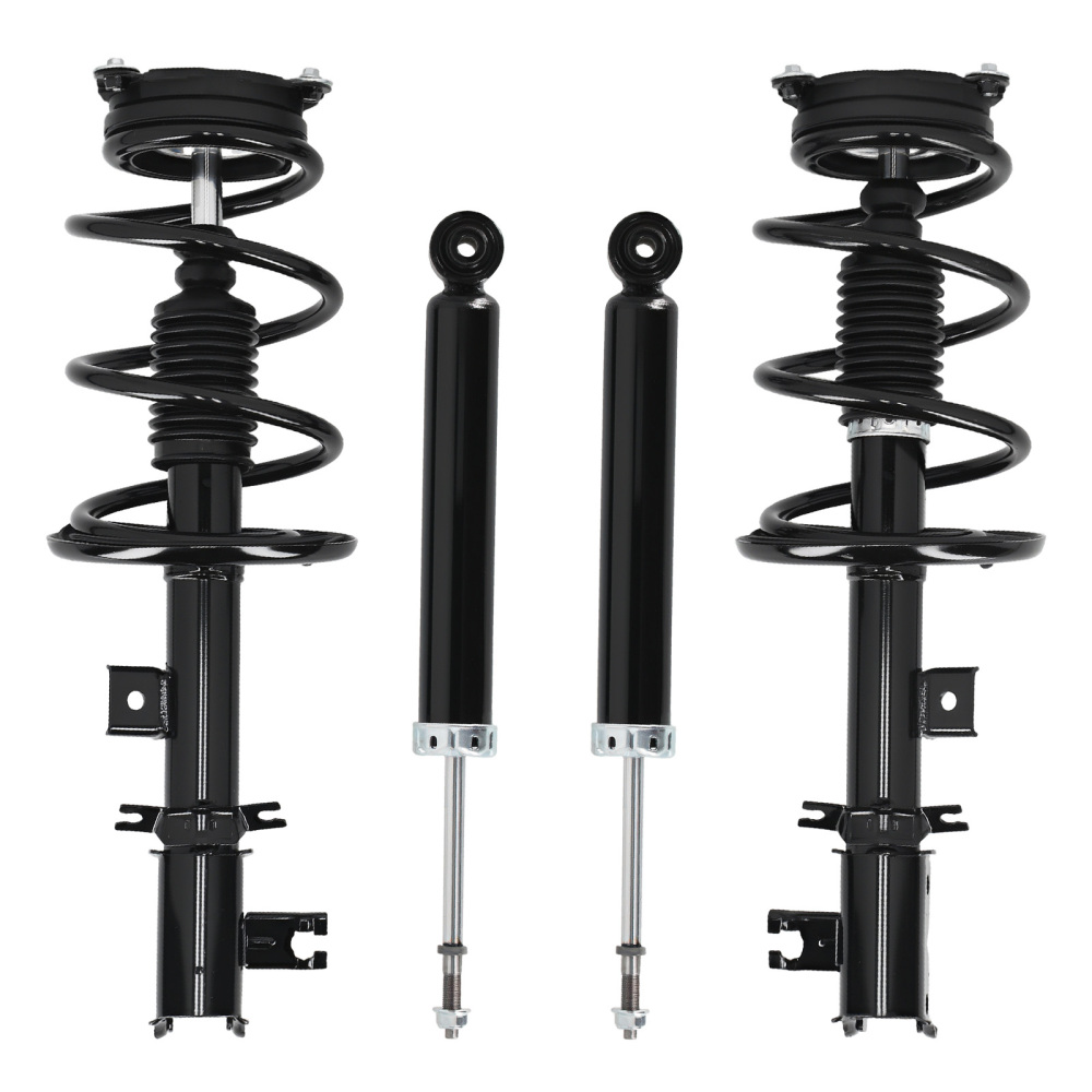 MaXpeedingrods Front + Rear Struts w/Coil Spring compatible for Infiniti JX35 2013 37363