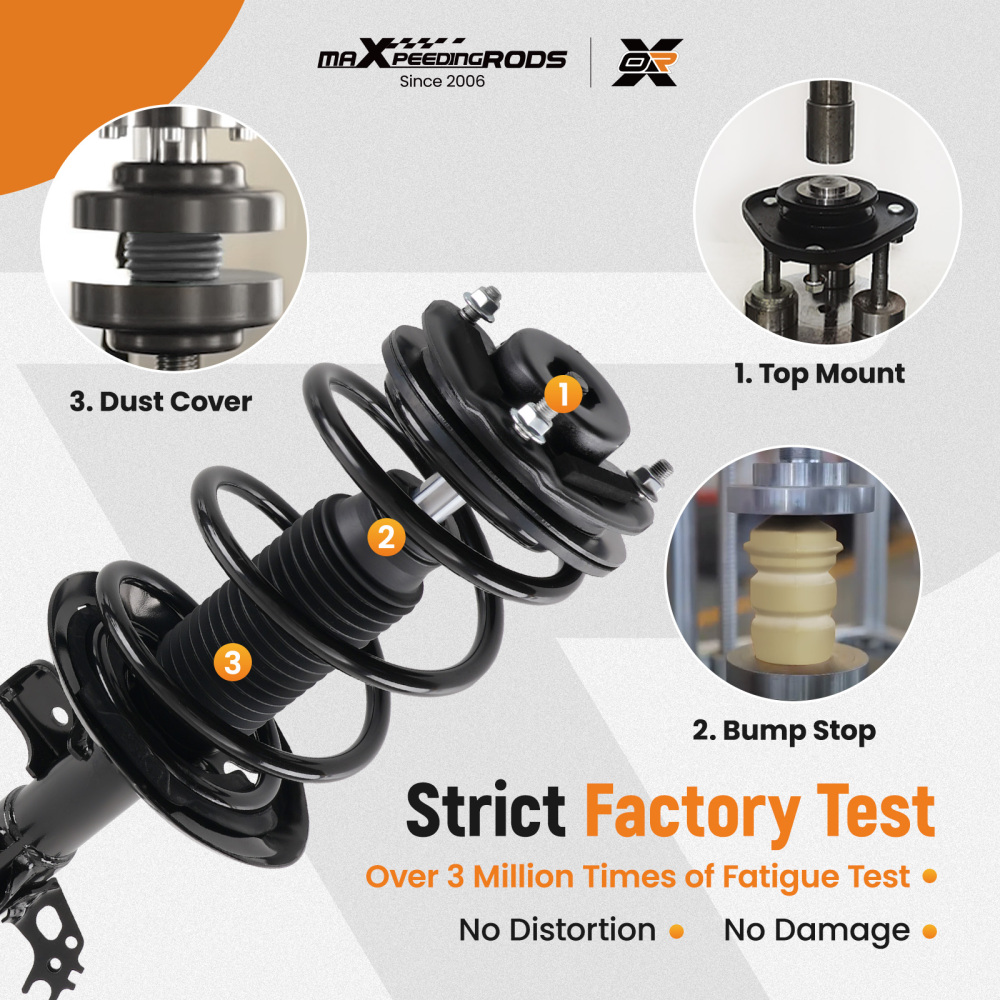 maXpeedingrods 2Pcs Front Struts Shocks for Toyota Camry 2018-2020