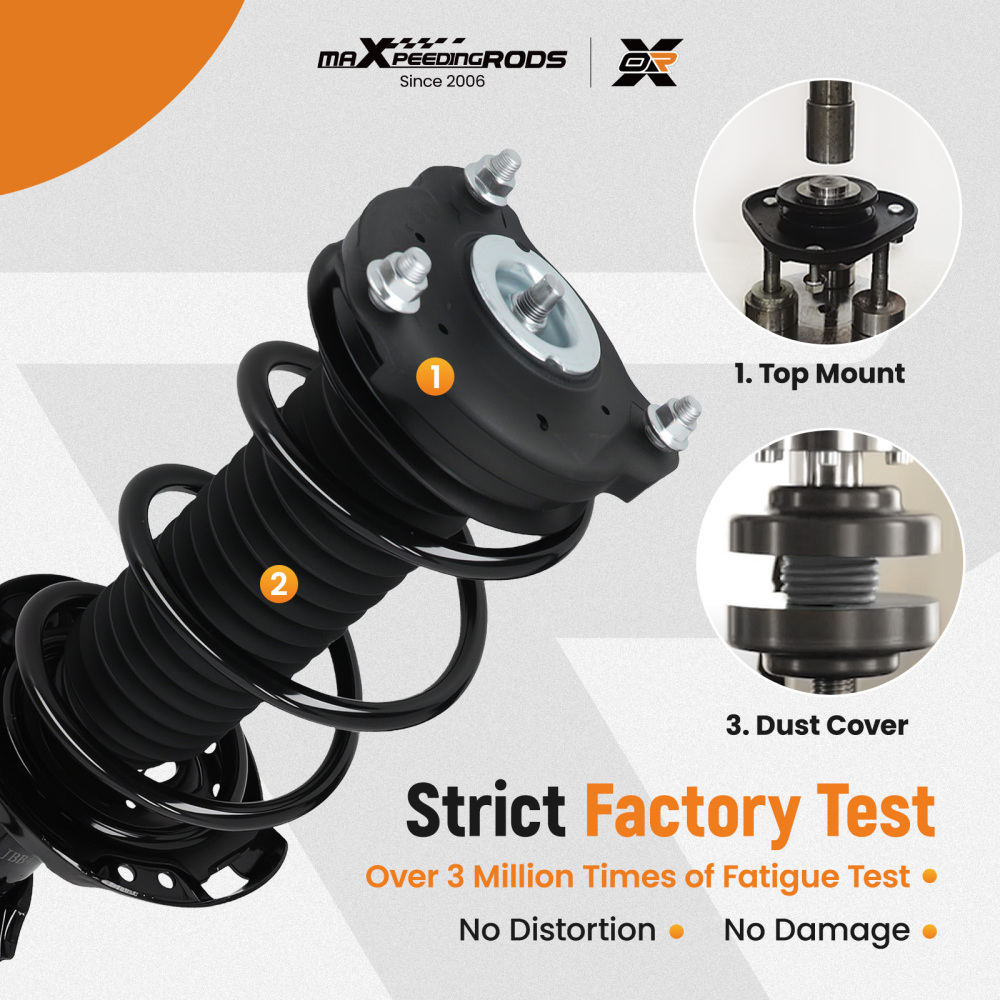 2pcs Suspension Front Struts Absorbers compatible for Hyundai Elantra compatible for FWD 2017-2020