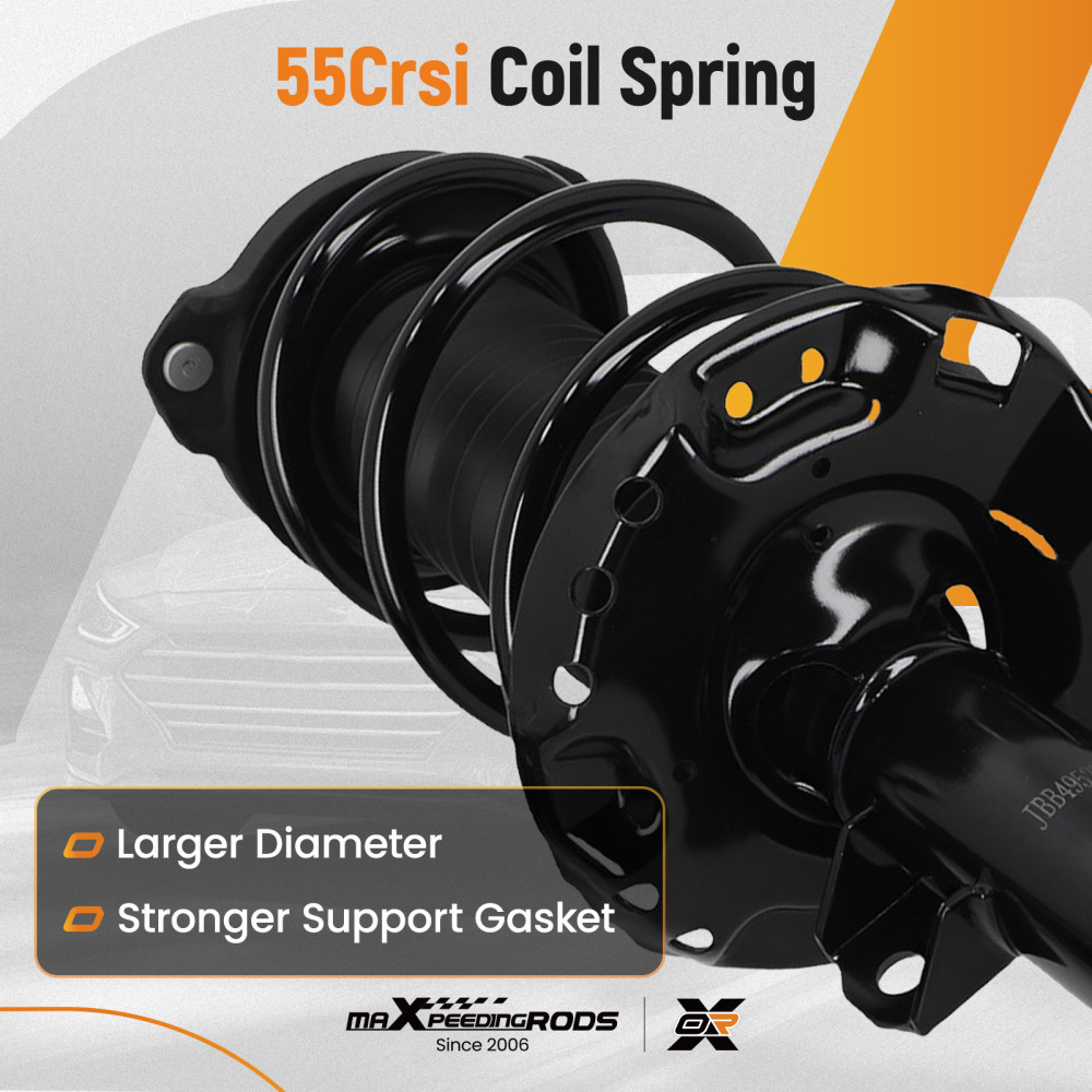 2pcs Suspension Front Struts Absorbers compatible for Hyundai Elantra compatible for FWD 2017-2020