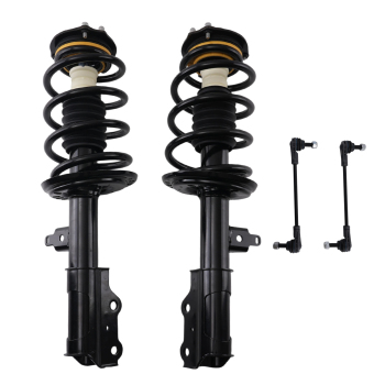 4PC Front Struts w/ Sway Bar Assembly compatible for Chevy Traverse compatible for Buick Enclave 2018-2021