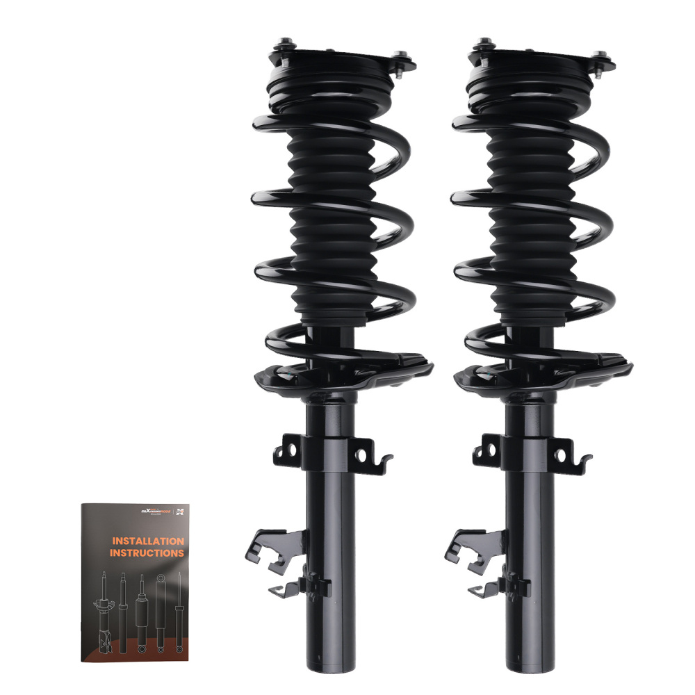 2 Front Complete Struts Shocks W/ Coil Springs For 2014-2020 compatible for Nissan Rogue compatible for FWD