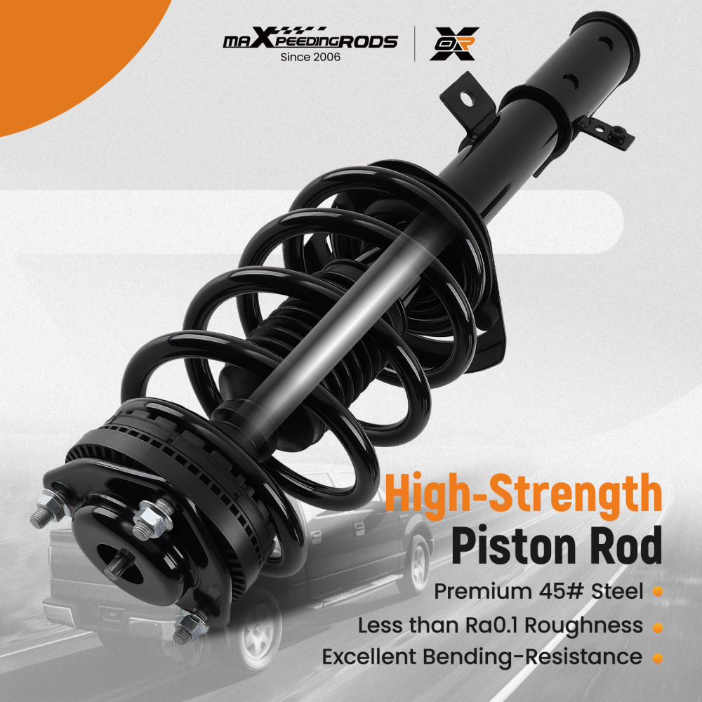 2x Complete Front Struts ShockCoil Springs compatible for Dodge Journey 2009-2020 2.4L