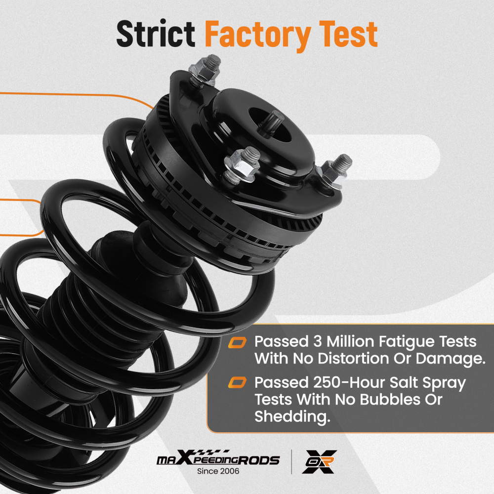 2x Complete Front Struts ShockCoil Springs compatible for Dodge Journey 2009-2020 2.4L