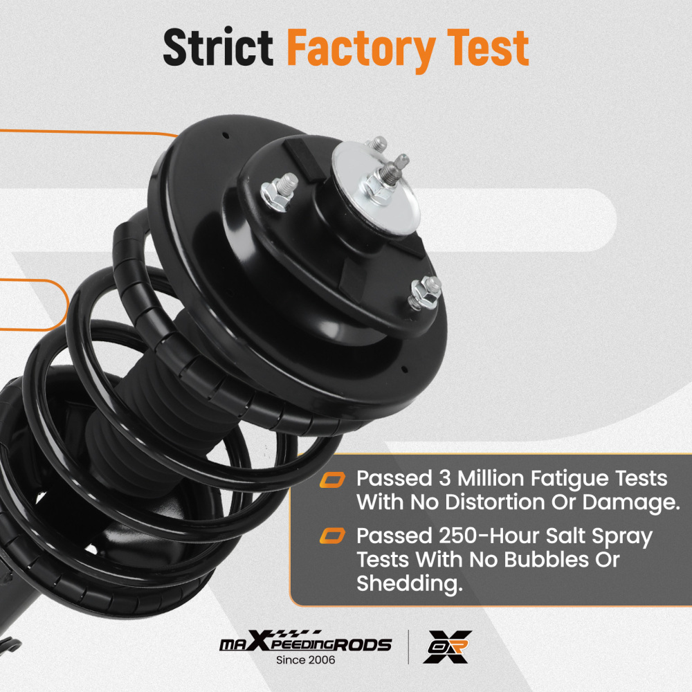 Front Quick Complete Struts Assembly For 2003-2008 compatible for Honda Pilot compatible for Acura MDX 2001-02