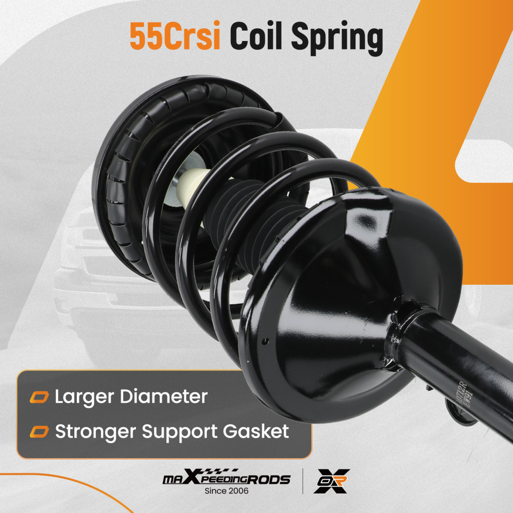 Front Quick Complete Struts Assembly For 2003-2008 compatible for Honda Pilot compatible for Acura MDX 2001-02