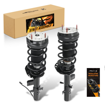 Rear L+R Shock Absorber Struts compatible for Range Rover Evoque 2011-2018 w/Magnetic