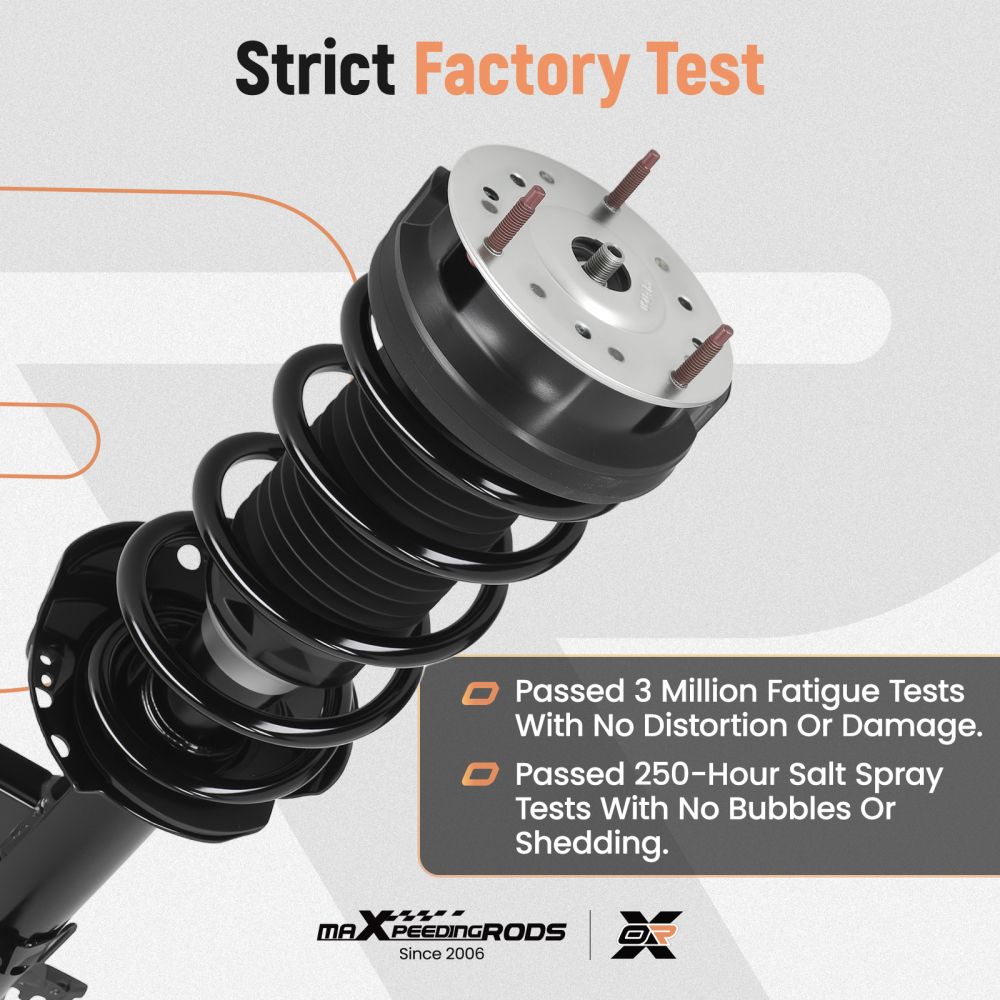 Rear L+R Shock Absorber Struts compatible for Range Rover Evoque 2011-2018 w/Magnetic
