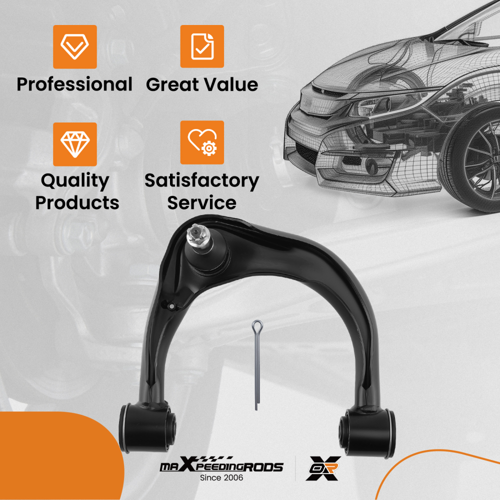 Front Upper Right Control Armball Joint compatible for Toyota Tacoma 2005-2023 K621474