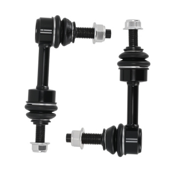 4x Front Sway Bar End Links +Bushings For 2004-2005 compatible for Ford F-150 F150 2WD Only