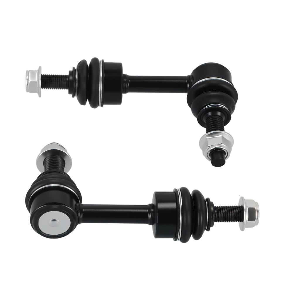 4x Front Sway Bar End Links +Bushings For 2004-2005 compatible for Ford F-150 F150 2WD Only