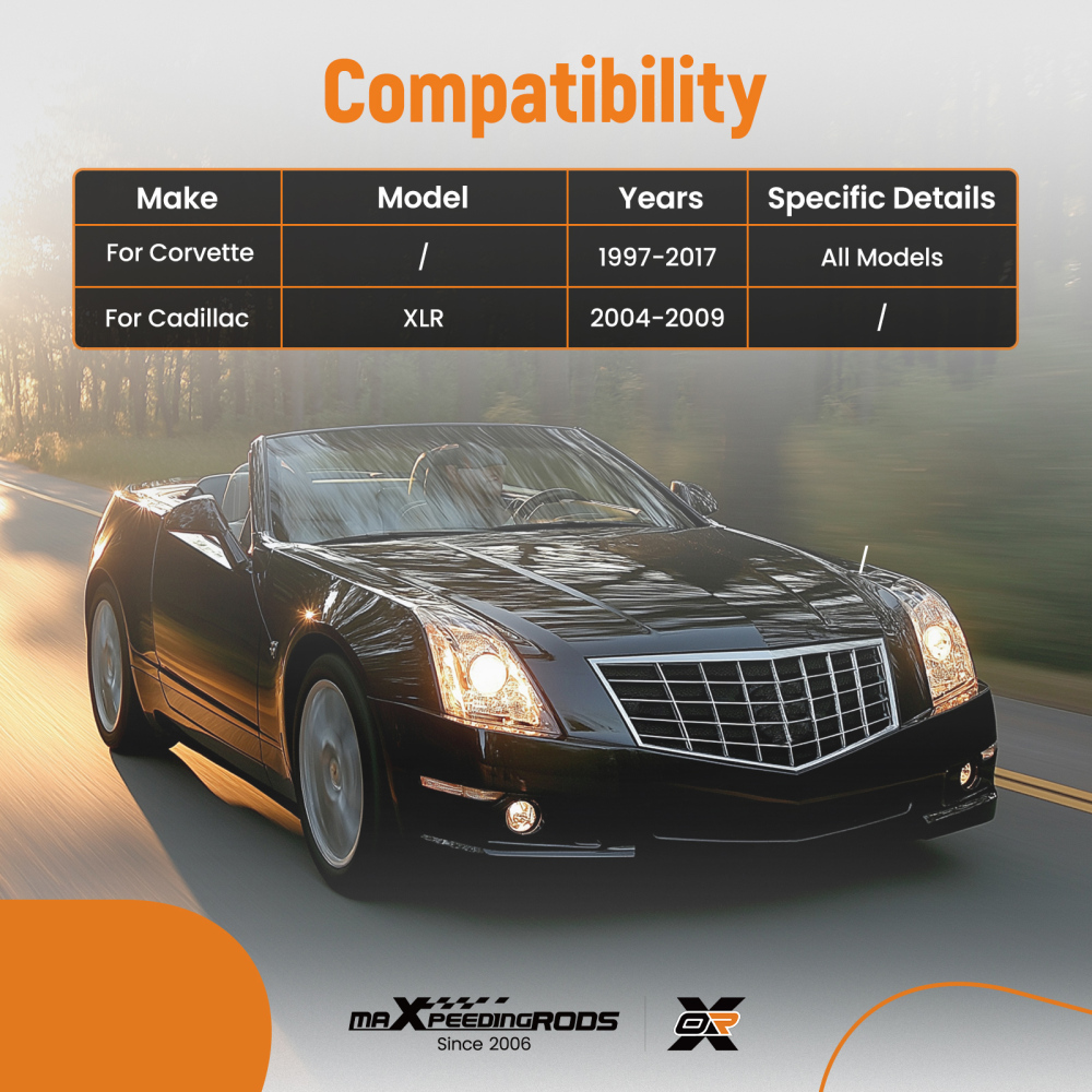 Front / Rear Sway Bar Link for 1997 1998 1999 2000 2001 2002-2017 compatible for Chevy Corvette