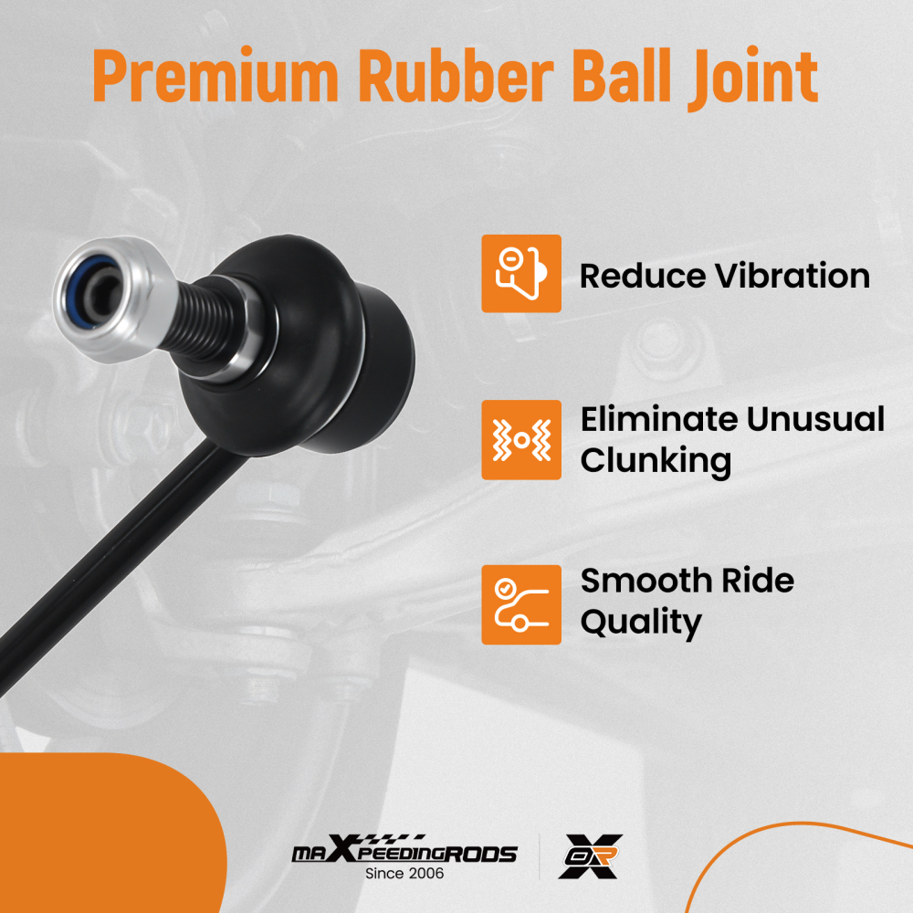 PAIR REAR ANTI ROLL BAR DROP LINKS L+R compatible for VW CADDY III 2KA 2KB CADDY IV SAB SAA