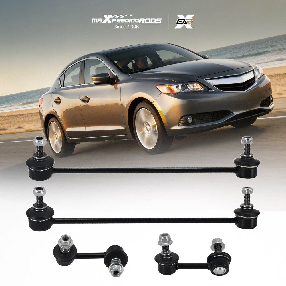 4pc Front Rear Sway Bar Links Set for 2012 2013 2014 2015 compatible for Honda Civic compatible for Acura ILX