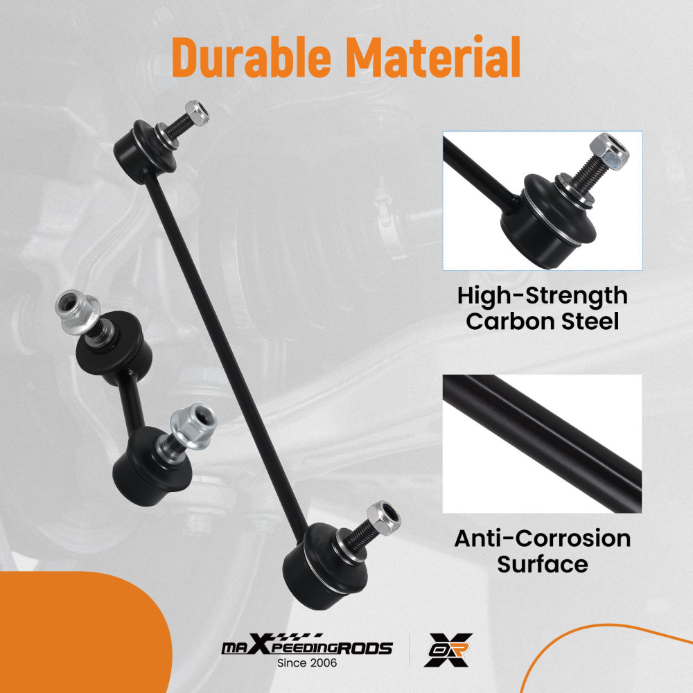4pc Front Rear Sway Bar Links Set for 2012 2013 2014 2015 compatible for Honda Civic compatible for Acura ILX